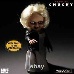 15 Bride of Chucky Posable Talking Tiffany Doll MDS Mega Scale Prop Decor Mezco