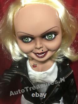 15 Childs Play Mega Scale Bride of Chucky Mezco Tiffany Talking Doll New Horror