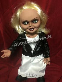 15 Childs Play Mega Scale Bride of Chucky Mezco Tiffany Talking Doll New Horror