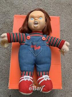 1990 Childs Play 2 Chucky Doll Universal Studios Steve Smith Stuffed HTF