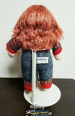 1991 Chucky Childs Play Plush Toy Doll NEW with Tag Universal Studios OFFICIAL 12