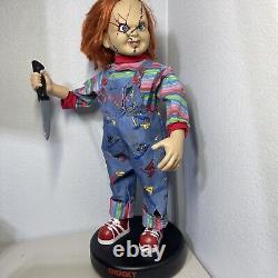 2 Ft (BUMP'N GO) ROAMING/TALKING CHUCKY Doll SPIRIT HALLOWEEN CHILDS PLAY