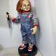 2 Ft (BUMP'N GO) ROAMING/TALKING CHUCKY Doll SPIRIT HALLOWEEN CHILDS PLAY