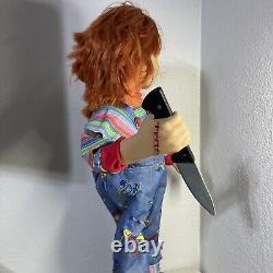 2 Ft (BUMP'N GO) ROAMING/TALKING CHUCKY Doll SPIRIT HALLOWEEN CHILDS PLAY