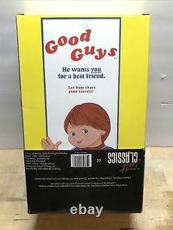 2006 NECA Childs Play Talking Chucky Good Guys Doll Horror Figure 12 Tall