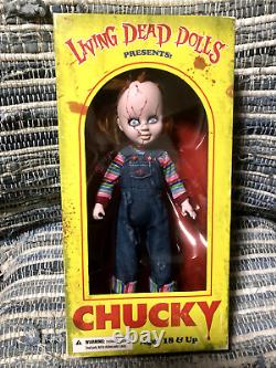 2012 Mezco Living Dead Dolls CHUCKY Childs Play Good Guy figure New in Box