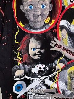 2021 Backstock Chucky Child's Play Movie Boot Leg Horror Shirt AOP Large L