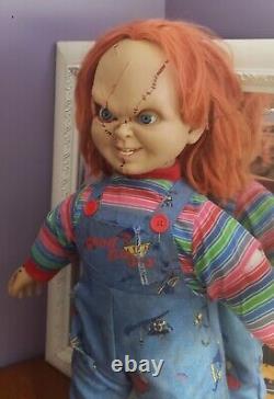 24 Life Size Chucky Doll. CHILDS PLAY, with Large Plastic Knife