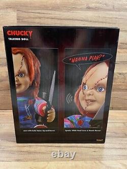 24 Talking Animated Chucky Doll Sound Activated Halloween Horror Toy Decor
