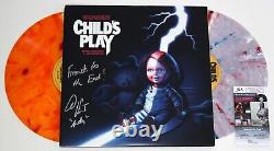 Alex Vincent Signed Child's Play Ost Lp Color Vinyl Record Album Chucky +jsa Coa