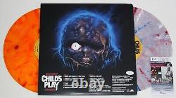 Alex Vincent Signed Child's Play Ost Lp Color Vinyl Record Album Chucky +jsa Coa