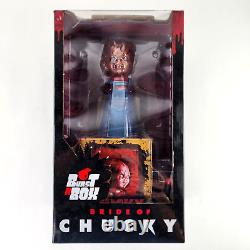 BRIDE OF CHUCKY Chucky Burst-A-Box Mezco (2018) Child's Play Jack-in-the-Box NEW