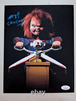 Brad DOURIF Signed 8x10 PHOTO Voice of Chucky Child's Play Autograph JSA COA