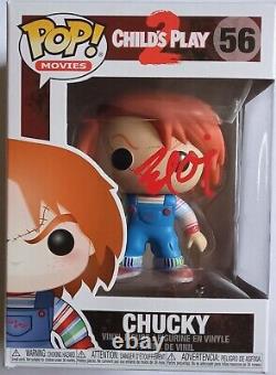 Brad Dourif Autographed Chucky Child's Play 2 Funko Pop #56