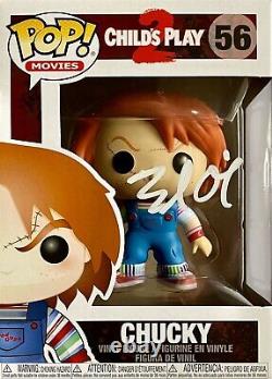 Brad Dourif Autographed Signed Child's Play 2 Funko Pop #56 Chucky