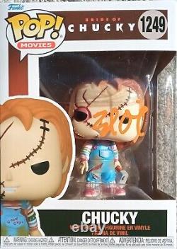 Brad Dourif Autographed Signed Child's Play Funko Pop #1249 Chucky