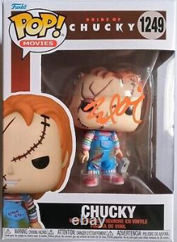 Brad Dourif Signed Child's Play Chucky Funko Pop #1249