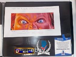 Brad Dourif Signed Childs Play Jason Edmiston Ewaf Chucky Bas X85048