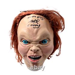 Brad Dourif Signed Chucky Mask Childs Play Bride Horror Autograph JSA COA 839