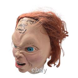 Brad Dourif Signed Chucky Mask Childs Play Bride Horror Autograph JSA COA 839