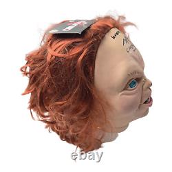 Brad Dourif Signed Chucky Mask Childs Play Bride Horror Autograph JSA COA 839