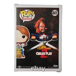 Brad Dourif Signed Funko Pop Chucky Childs Play Horror Autograph FYE JSA COA 847