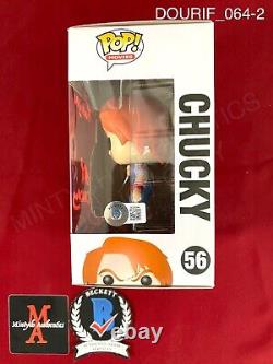 Brad Dourif autographed signed Chucky Funko Pop #56 Child's Play 2 Beckett COA