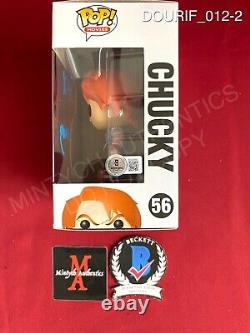 Brad Dourif autographed signed Chucky Funko Pop #56 Child's Play 2 Beckett COA