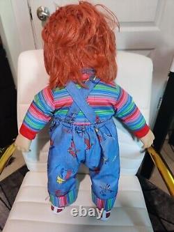 Bride Of Chucky 2 FT CHUCKY REPLICA DOLL/ UNIVERSAL/SPENCERS NWT CHILDS PLAY