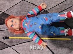 Bride Of Chucky 2 FT CHUCKY REPLICA DOLL/ UNIVERSAL/SPENCERS NWT CHILDS PLAY