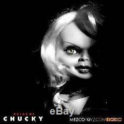 Bride Of Chucky Tiffany Child's Play 15 Mezco Talking Mega Doll Damaged Box