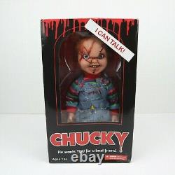 Bride of Chucky 15 Talking Doll 78003 Child's Play Mezco Toyz 2015 New Open Box