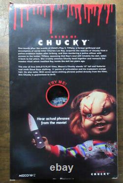 Bride of Chucky (1998) Talking Figure Mezco Toyz Child's Play Movie NIB RARE