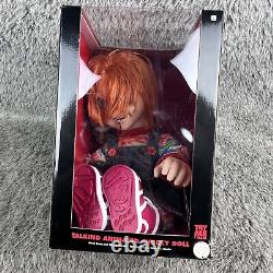 Bride of Chucky Chucky Talking Animated 24 with Box Tested and Working