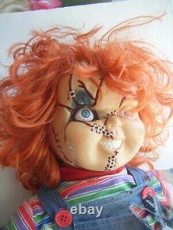 Bride of Chucky Life Size 24 Doll Good Guys Childs Play Used Halloween Fun