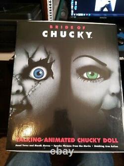 Bride of Chucky Talking Animated 24 Chucky Doll BRAND NEW IN BOX