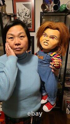 Buddi Evil Version Child's Play Fully Posable Life Size Good Guy Doll Chucky