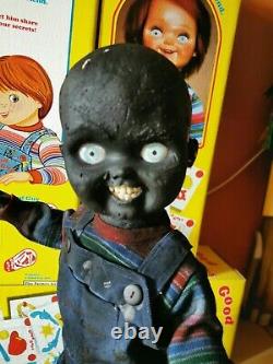 Burned Chucky doll life size prop 11 Child's Play Custom Good Guys