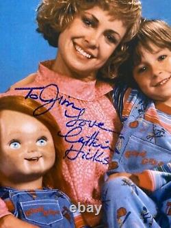 CATHERINE HICKS AUTOGRAPH -SIGNED 8x10 CHUCKY PHOTO -KAREN BARCLAY CHILDS PLAY