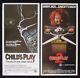 CHILD'S PLAY 1 & 2 Original Australian daybill movie posters Chucky doll horror