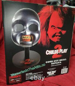 CHILD'S PLAY 2 Movie CHUCKY GOOD GUY'S SKULL PROP Trick Or Treat Studios NEW OH