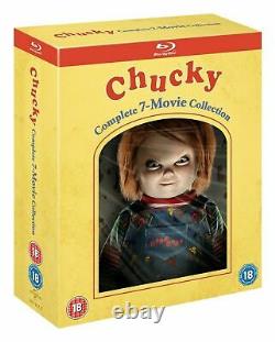 CHILD'S PLAY AND & CHUCKY 7 MOVIE FILM COMPLETE childs COLLECTION Blu Ray UK Rel