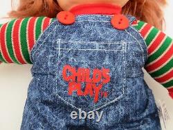 CHILD'S PLAY Chucky Doll With Suction Cups MGM/UA Home Video (1989) Promo With Box