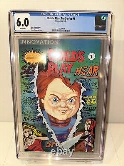 CHILD'S PLAY The Series #1 CHUCKY 1991 Innovation Comic Horror TV Movies CGC 6.0