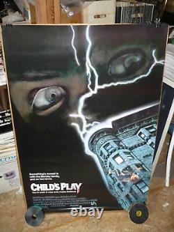 CHILD'S PLAY, nr mint orig rolled 1-sh / movie poster (Tom Holland, Chucky)