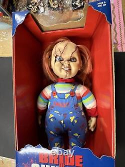 CHUCKY Bride Of Chucky 18 Doll Sideshow Toys (1999) Plush Horror Scar Version
