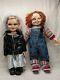 CHUCKY & Bride of Chucky Tiffany CHILD'S PLAY Horror 24 Tall Dolls