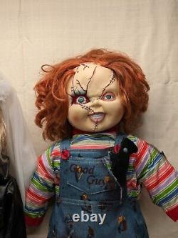 CHUCKY & Bride of Chucky Tiffany CHILD'S PLAY Horror 24 Tall Dolls