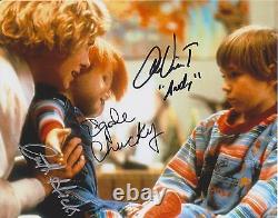 CHUCKY CHILD'S PLAY PHOTO SIGNED BY 3! Ed Gale, Catherine Hicks and Alex Vincent