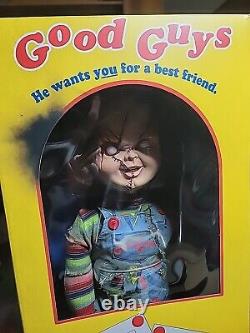 CHUCKY! NECA Child's Play Bride of Chucky Life Size 11 Scale Replica Doll